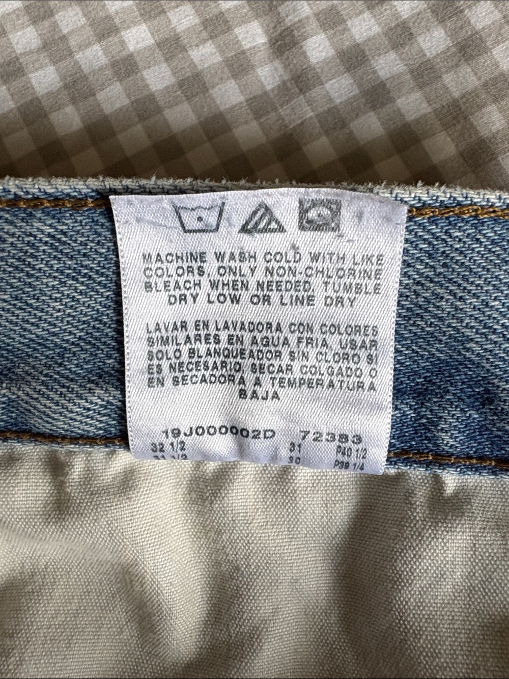 Lee Men's Straight Jeans — Light Blue Denim - Picture 7 of 7